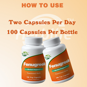 Vente chaude OEM - Personnalisable - Complément alimentaire à base de plantes traditionnelles - Fenugrec 500 mg, Complément alimentaire à base de plantes, 100 capsules végétales - Product Image 3