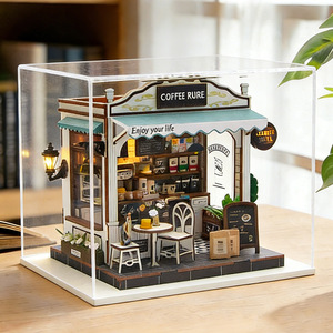 Kit <span class=keywords><strong>de</strong></span> Cabaña <span class=keywords><strong>de</strong></span> Madera en Miniatura <span class=keywords><strong>para</strong></span> Construir, <span class=keywords><strong>Juguete</strong></span> <span class=keywords><strong>de</strong></span> Modelismo <span class=keywords><strong>para</strong></span> <span class=keywords><strong>Niños</strong></span>, Adorno <span class=keywords><strong>de</strong></span> Muebles Ensamblados a Mano - Product Image 5
