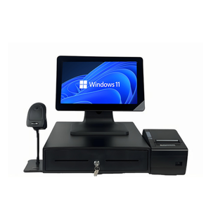 Ventana de sistema <span class=keywords><strong>Pos</strong></span> táctil con pantalla de pulgadas todo en uno con cajón de efectivo y escáner para venta al por menor - Product Image 1