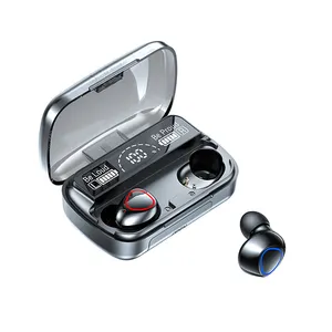 M10 Tws Led Digitaal Display Bluetooth 5.3 Oordopjes Sport Muziek Waterdichte Draadloze Oortelefoon M10 Tws Gaming Hoofdtelefoon