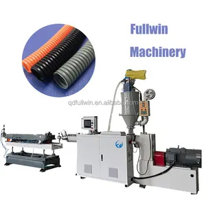 2024 Newly Developed PE PP PVC Plastic corrugated pipe extrusion machine manufacturing electric conduit cable