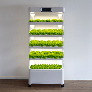 Sistema de cultivo vertical para interiores, jardín hidropónico inteligente para el hogar, cultivo interior inteligente con componente de bomba central - Product Image 3