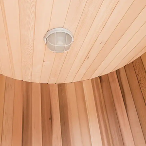 Vente en gros directe d'usine 2 personnes baril sauna design extérieur style hammam - Product Image 6