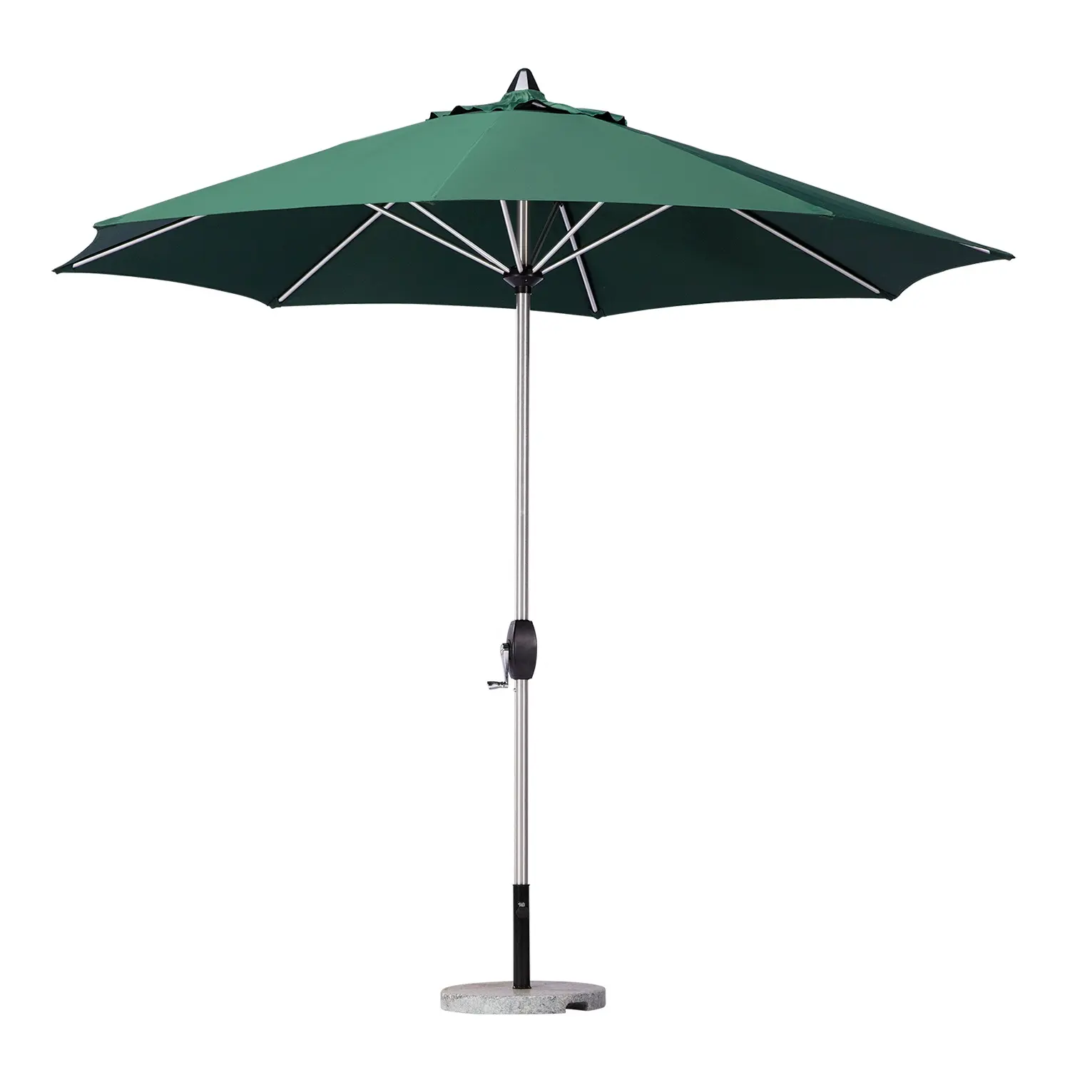 Outdoor Tuin Paraplu Aluminium Ronde Parasol 270Cm Met Marmeren Voet