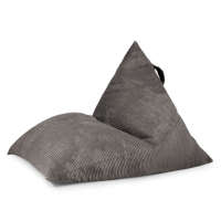 Chaise en tissu velours côtelé doux canapé paresseux pouf housse de pouf pouf usine