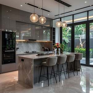 Si populaire Australie Armoire de cuisine modulaire moderne de luxe haut de gamme - Product Image 1