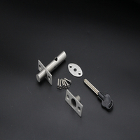 Accessoire de quincaillerie d'ingénierie, serrure de tuyau invisible, serrure de tube pour porte coupe-feu, porte de secours, porte de passage