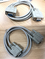 Cable de puerto serie DB9 macho a hembra de 1.5m (D-SUB9) para RS232 con conductor de acero revestido de cobre para computadoras personales