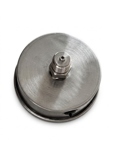 Conexión Axial de Acero Inoxidable con Rosca Macho NPT de 1/4 de Pulgada, Puerto de Llenado de Aceite con Manómetro de 2.5 bar, Instrumentos de Medición - Product Image 5
