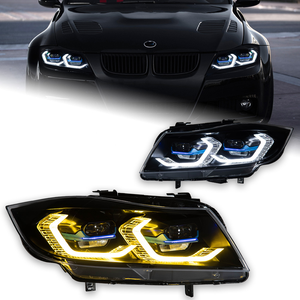 For 3 Series <strong>E90</strong> 2005-2012 Touring LED Headlight Daytime Running Light System 12V 6000K Plug And Play Retrofit Kit - Product Image 5
