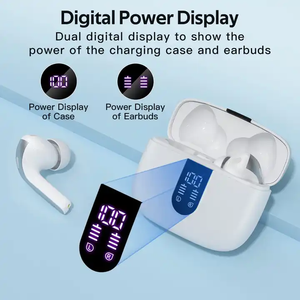 베스트 셀러 TWS 블루투스 무선 헤드셋 이어버드 인이어 헤드폰 IPX5 방수 스포츠 이어버드 헤드폰 - Product Image 2