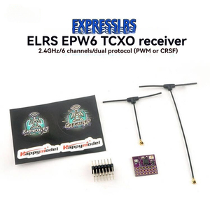 ¡Oferta! Happymodel ExpressLRS ELRS EPW6 TCXO 2.4GHz 6CH Señal PWM, versión mejorada del EPW5 para RC, aviones de ala fija, cuadricópteros y proyectos DIY de plástico. - Product Image 2
