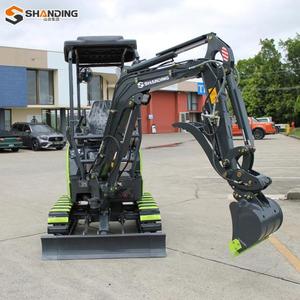 Fábrica SHANDING, venta al por mayor de miniexcavadoras agrícolas diésel de 1.2 toneladas, 1.8 toneladas y 2.5 toneladas, miniexcavadora Kubota. - Product Image 2