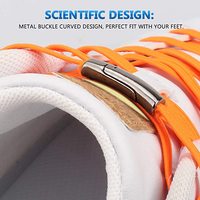 Lacets magnétiques moins élastiques avec taille unique-pour enfants et adultes