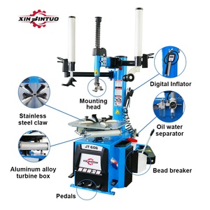 Xinjintuo 2026 Nuevo Equipo Eléctrico Móvil Automático para Cambio de Neumáticos de Automóvil de 22.5 Pulgadas, Combinación de Desmontadora de Neumáticos y Equilibradora de Ruedas - Product Image 2