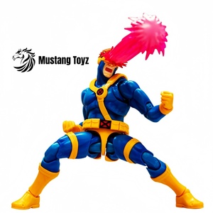 Figura de Acción de Cyclops Scott Summers de Mustang Toyz, Escala 1/12, con Ojo Láser, Mutante, PVC, Modelo Coleccionable, Articulado, Regalo, <span class=keywords><strong>Marvel</strong></span>, 15 cm - Product Image 4