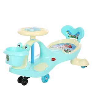 2019 nuevo diseño niños bebé giro coche con luz y música paseo en el juguete - Product Image 2