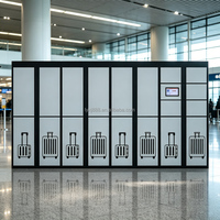 Casier de rangement intelligent pour bagages avec récupération en libre-service, armoire de location intelligente pour hôtels, aéroports et stations de métro