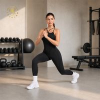 Body sans couture à dos croisé de qualité supérieure, maintien optimal, pour femme, tenue de sport, facile d'entretien, style polyvalent