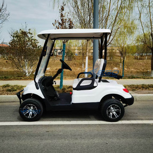 Wholesale Price <b>2</b> Seater White Golf Cart High Comfortable Tourism Cart <b>2</b> <b>Passenger</b> Vehicles Resort Electric Power Golf Cart - Product Image 6