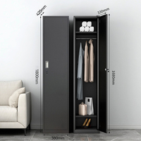 Casier simple en acier blanc de porte pour le bureau, l'école, et le stockage de gymnase