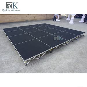 เวทีอลูมิเนียมสำเร็จรูปสำหรับตกแต่งงานแต่งงาน ติดตั้งง่าย - Product Image 6