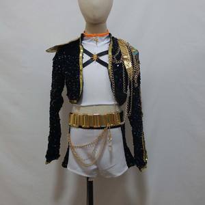 ชุดคอสเพลย์งานปาร์ตี้ฮาโลวีน สาวมิรา โซอี้ รูมิ ชุดยูนิฟอร์มสีดำ รุ่น AOKG-170 - Product Image 2