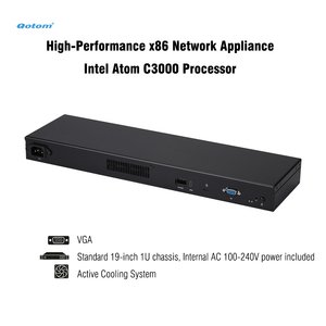 Q20300G9 Barebone Q20300G9 1U Rack - CPU C3000, 4x 10G SFP+/ 5x 2.5G LAN, RAM DDR4, NVMe Dual - Aplicación de Firewall PfSense/OPNsense - Product Image 2