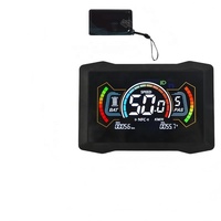 Pantalla LCD para Bicicletas Eléctricas y Scooters Eléctricos, Velocímetro, Odómetro, con Soporte NFC Tipo-C