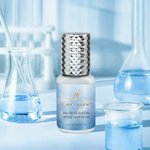 Pegamento para Pestañas Pinky Leem, Sin Látex, Resistente al Agua, de Larga Duración, 0.5~1s, Venta al por Mayor, Marca Privada, Pegamento Azul para Pestañas - Product Image 2