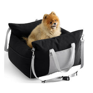 Rehausseur de siège de voiture amovible pour <span class=keywords><strong>chien</strong></span> Sièges auto lavables Lit de transport de voyage souple Portable <span class=keywords><strong>Car</strong></span> Pet pour petits chiens - Product Image 2