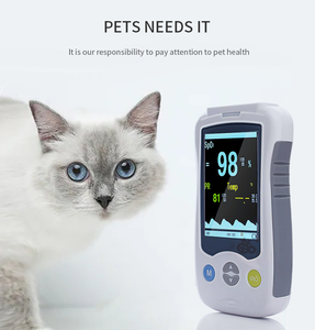 Oxymètre de pouls vétérinaire portable I Care, moniteur d'oxygène sanguin pour animaux de compagnie, pour chiens et chats, mesure de SpO2, PR et température - Product Image 5