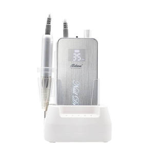 35000RPM Çekirdeksiz TP301 Paslanmaz Çelik Tırnak Frezesi Elektrikli Kablosuz E-Törpü Pedikür Özelleştirilmiş Logo Oje Sökücü - Product Image 4