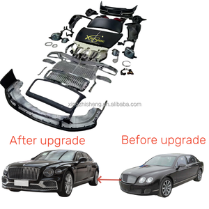 Old Flying Spur Makeover Nouvel extérieur pour Bentley Flying Spur Upgrade New Bumper Headlight Extérieur Overall Makeover NewExterior - Product Image 2