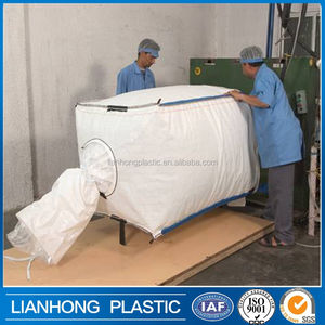 Sac en PP <span class=keywords><strong>de</strong></span> grande taille pour engrais à base <span class=keywords><strong>de</strong></span> maïs, sacs en vrac jumbo, sacs en vrac FIBC pour gravats, granulés plastiques, 1000 kg, 1500 kg - Product Image 6