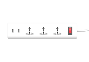 Bán buôn 4 Gang PC Phổ Ổ Cắm Khu Dân Cư Tăng Bảo Vệ Điện Strip với USB cho Châu Phi - Product Image 3