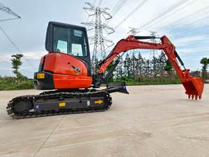 حفارة صغيرة كوبوتا U27 مستعملة بحالة جيدة من العلامة التجارية اليابانية، حفارة صغيرة كوبوتا U-27 مستعملة بوزن 2 طن - Product Image 5