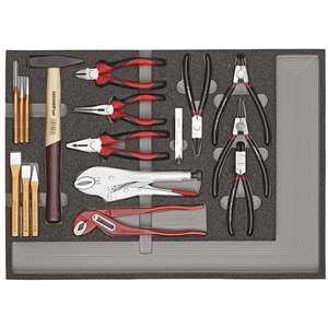 GEDORE Red R22350001 Tool <b>set</b> <b>pliers</b> impact tools CT module, 29 pieces - Product Image 1