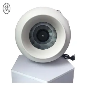 Sessiz 10 inç 250mm kanalı fanı yangına dayanıklı egzoz fanı için kapalı havalandırma hava çıkışı ve hava Boost