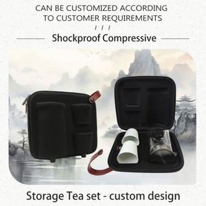 Nuevo Diseño de Set de Café y Té Barista, Regalo Familiar, Set de Café y Té para Servir, Estuche de EVA Estilo Árabe Saudí - Product Image 4