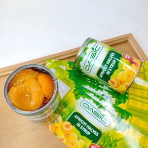 2024 albicocca <span class=keywords><strong>in</strong></span> scatola <span class=keywords><strong>in</strong></span> sciroppo mezzo leggero frutta biologica facile aprire stagno di frutta condita - Product Image 6