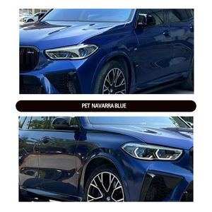 Película Protectora de Pintura Autoadhesiva de PET, Color Azul <span class=keywords><strong>Navarra</strong></span>, Cambia de Color, para Carrocería de Automóviles - Product Image 1