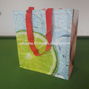 Bolsa de Compras Laminada de PP Tejido de Capacidad Media y Alta Calidad Personalizable, Venta Caliente desde Vietnam - Product Image 5