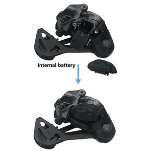 Système de changement de vitesse électronique sans fil <span class=keywords><strong>Shimano</strong></span> Deore <span class=keywords><strong>XT</strong></span> Di2 M8250 1x12 vitesses SW+RD+EC-DN100 avec chargeur pour VTT (vélo de montagne) d'origine - Product Image 3