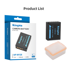 Kingma เปลี่ยนแบตเตอรี่ลิเธียมไอออน1140มิลลิแอมป์ต่อชั่วโมงสำหรับกล้อง X-E3 <span class=keywords><strong>XT</strong></span>-30 X-S10 <span class=keywords><strong>XT</strong></span>-3 - Product Image 6