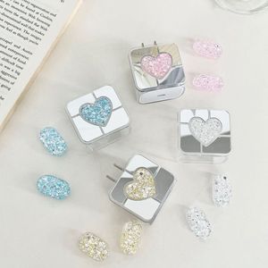 Clear Soft Shell Love Mirror Data Head Case protetora para 20W Apple Charger Charging Cable Protection Rope Wire Bite <span class=keywords><strong>Device</strong></span>