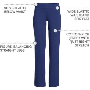 FOXA Starfish Mid Rise <b>Straight</b> <b>Leg</b> Pants Women's Anti-Wrinkle <b>Trousers</b> - Product Image 5