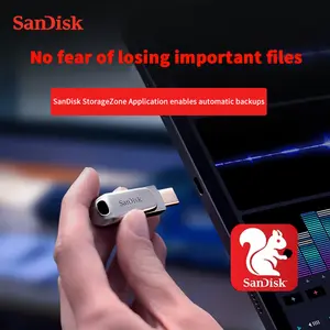 Sandisk Usb Drive Type C OTG USB 3.1 SDDDC4 Pendrives 32GB 64GB 128GB 256GB 512GB 1TB Pen Drive Memory Stick