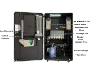 Distributeur <span class=keywords><strong>automatique</strong></span> de boissons protéinées pour la salle de sport, distributeur <span class=keywords><strong>automatique</strong></span> de café et de poudre protéinée pour la remise en forme - Product Image 5