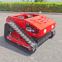 Mesin Pemotong Rumput Tipe Crawler Lebar Pemotongan Mesin Pemotong Rumput Otomatis